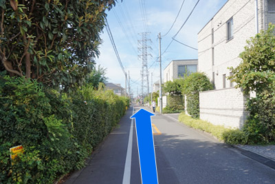 10）直進ください。